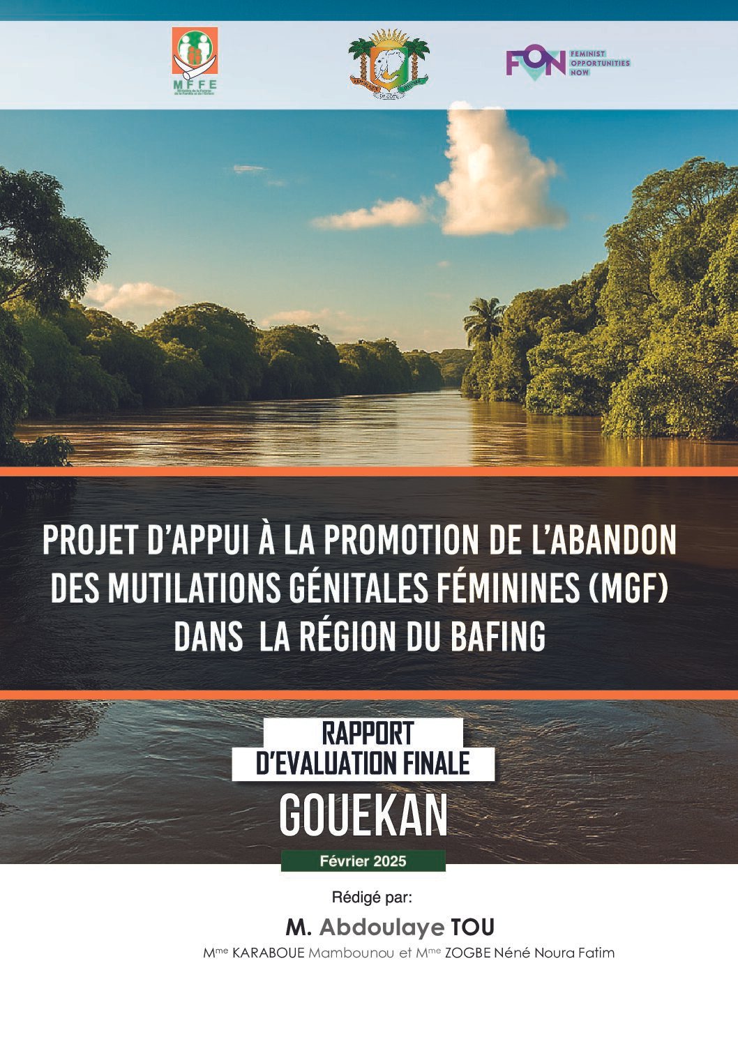 RAPPORT D’EVALUATION FINALE GOUEKAN